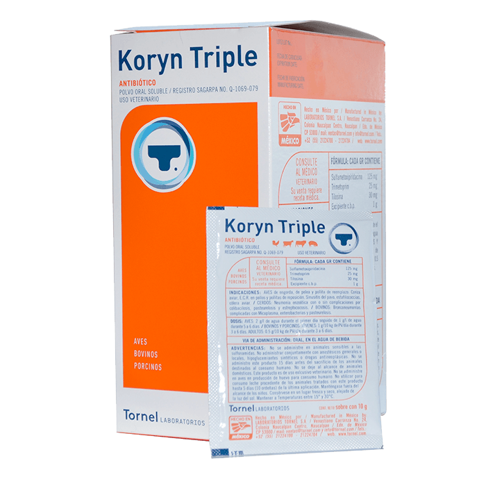 Tornel Koryn Triple Sachet Polvo