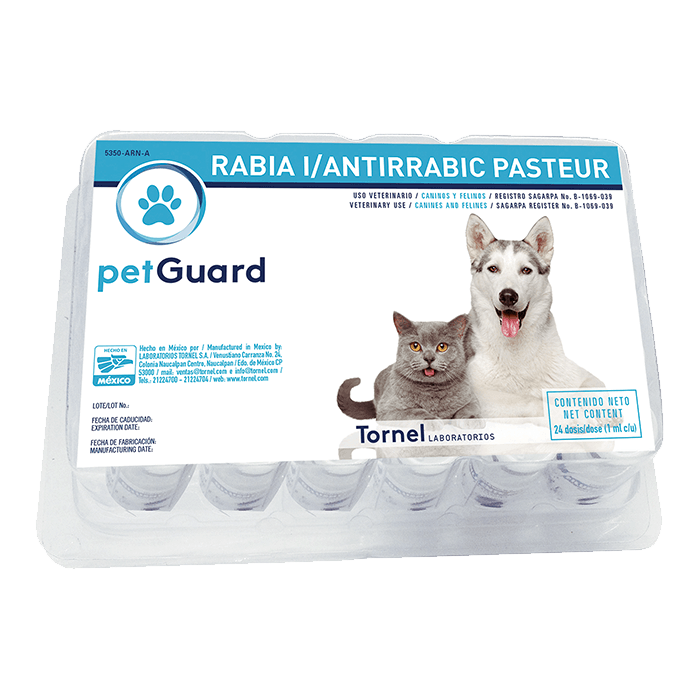 Tornel PetGuard Rabia Caja Tabletas