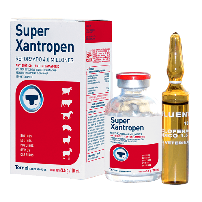 Tornel Super Xantropen Ampolla Inyectable